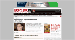 Desktop Screenshot of mag-securs.com